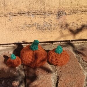 🍂 Pumpkins (Crochet)